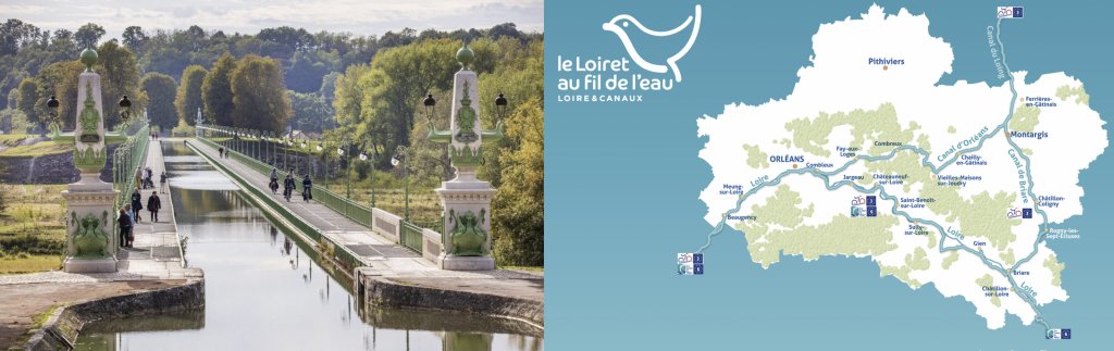 Le Loiret au fil de l'eau, une initiative centrée sur le cyclotourisme