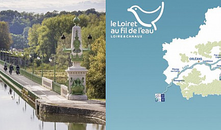 Le Loiret au fil de l'eau, une initiative centrée sur le cyclotourisme