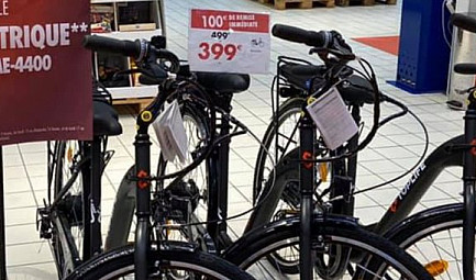 Vélo à assistance électrique vendu en hypermarché : le bon plan ou une fausse économie ?