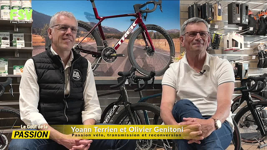 Acteurs Locaux - Maine-et-Loire - Yoann Terrien et Olivier Genitoni : passion vélo et reconversion