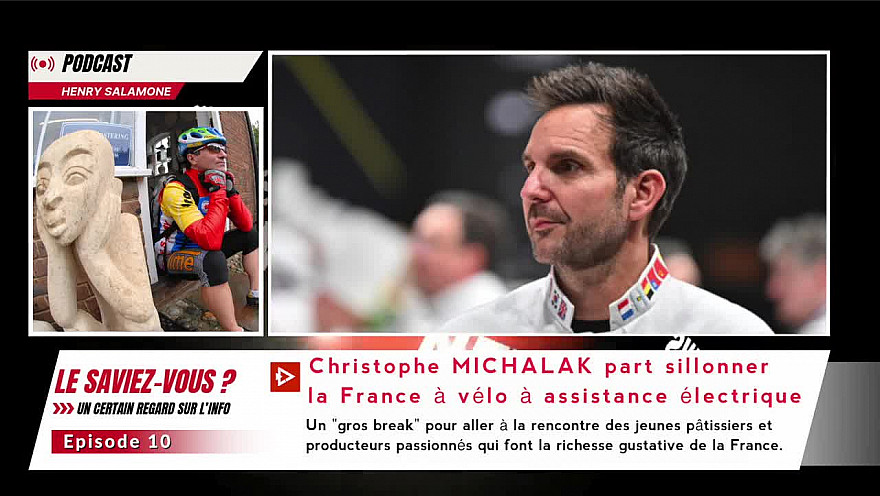 Acteurs-Locaux-France - Christophe Michalak : de la toque de chef pâtissier au casque à vélo