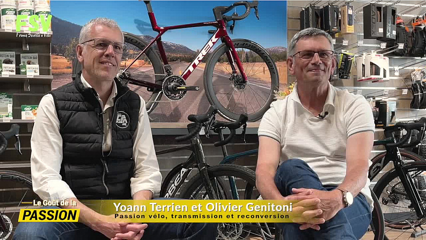 Yoann Terrien et Olivier Genitoni : passion vélo et reconversion